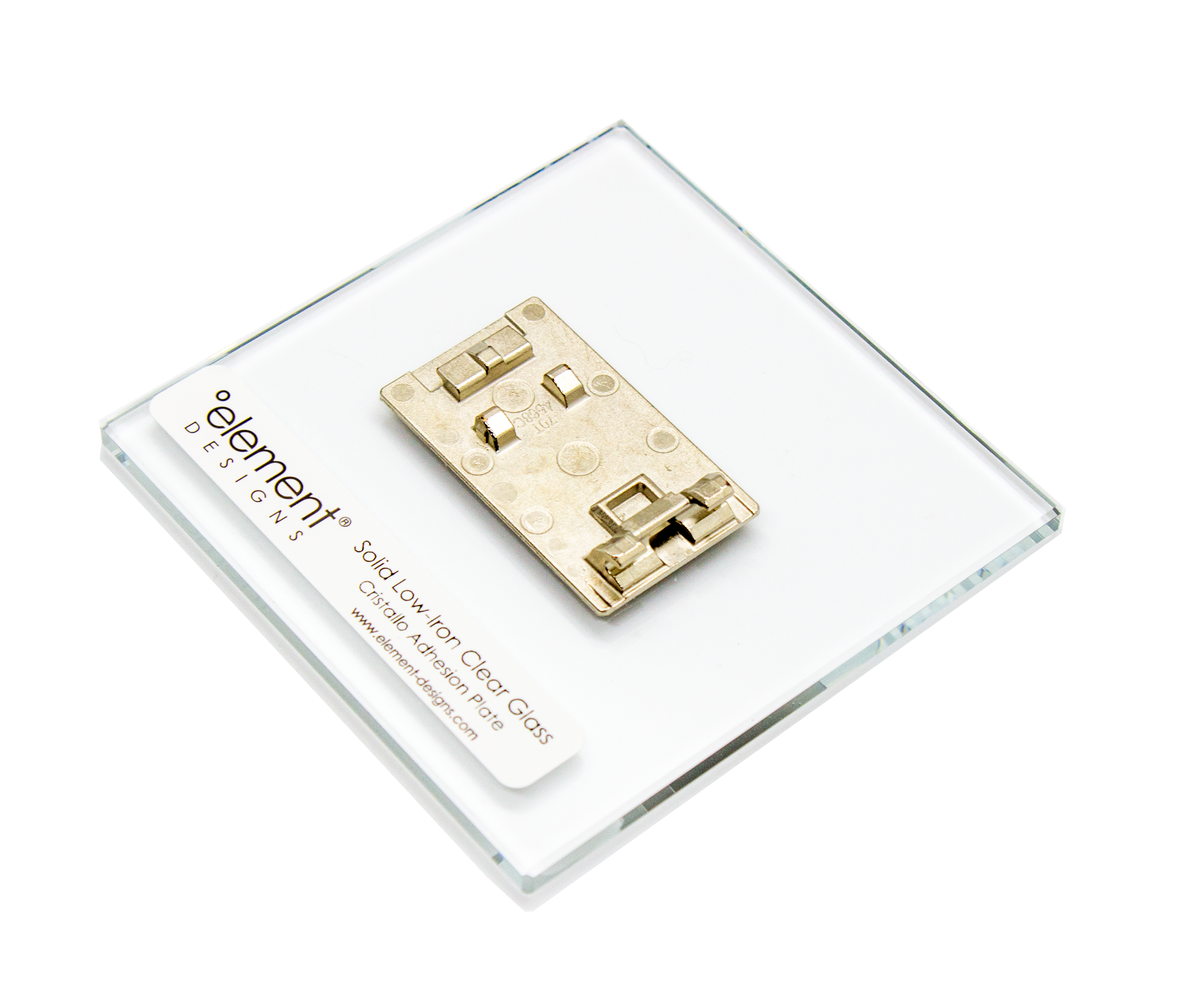 Frameless Glass & Hinge Plate Sample