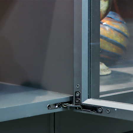 Showroom Design Center AF013 Profile Corner Sample with J-hanger