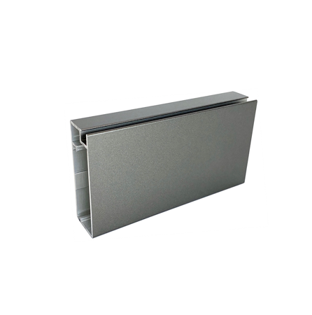 Graphite (Metallic) Aluminum Finish Sample