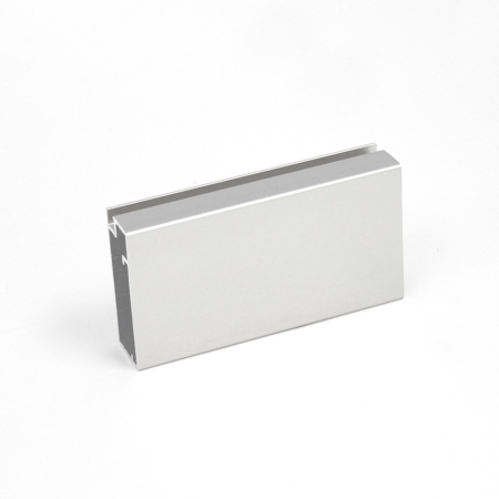 Natural Aluminum (Anodized) Finish Sample