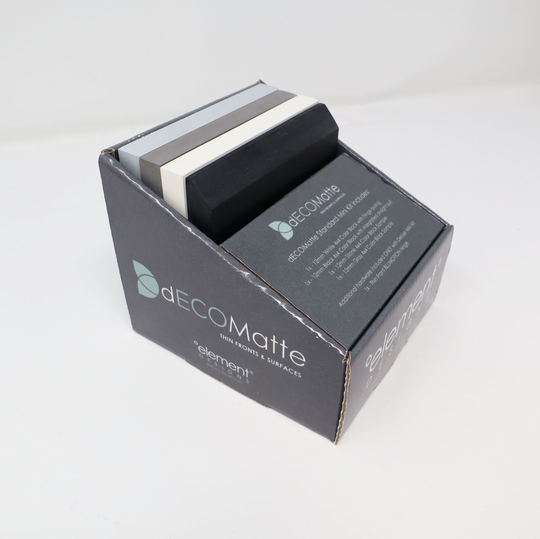 dECOMatte Thin Fronts & Surfaces Sample Kits