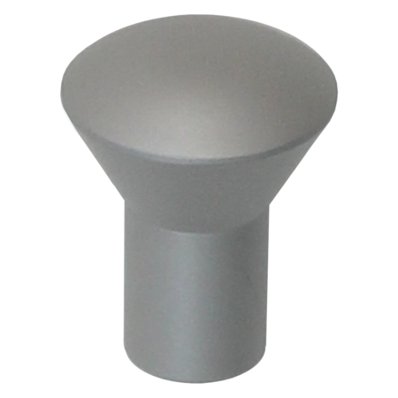 K001 Natural Satin Aluminum Finish Knob