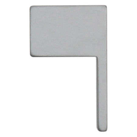 K006 Natural Satin Aluminum Finish Knob