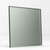 Grey Satin Mirror (Non-Reflective) Premium Glass Insert Sample