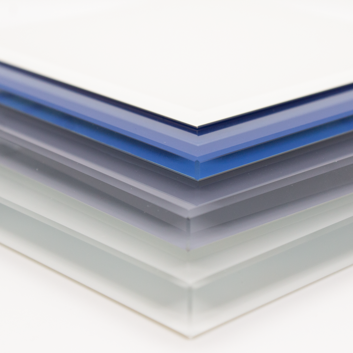 6mm Standard Color Matte Glass Samples