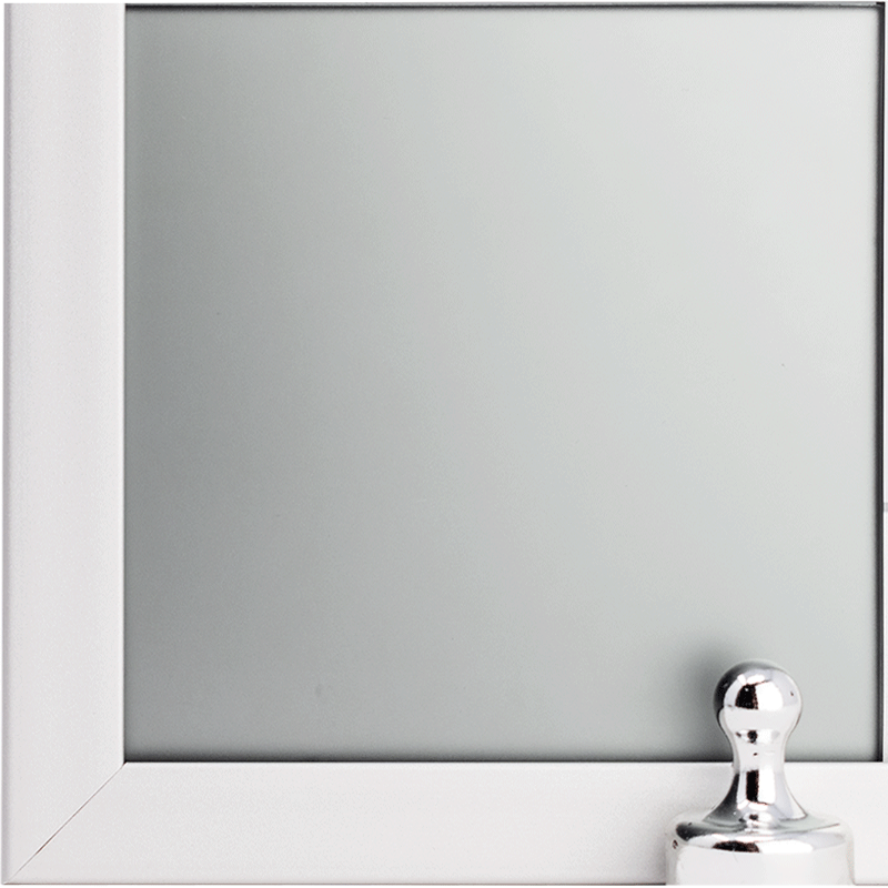 Grey Satin (Obscure) Mirror Premium Glass Insert Sample